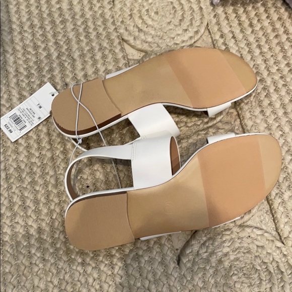 A new day target white sandals size 7.5 W - Picture 2 of 3